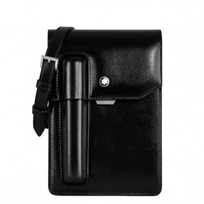 Маленькая сумка-мессенджер Montblanc Meisterstück Black с пеналом для ручки